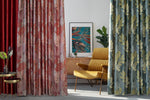 Collaroy Terracotta velvet Custom Made Curtains