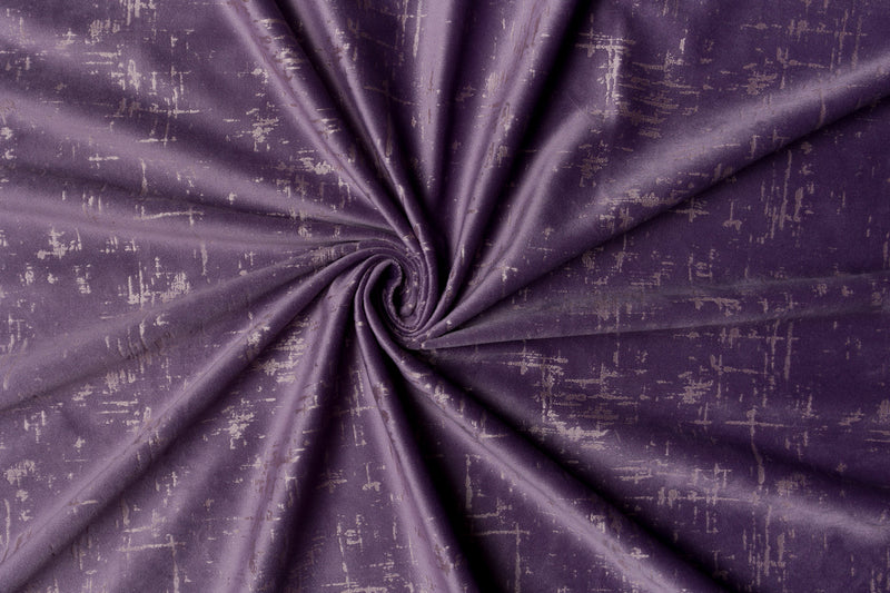Roseville Purple custom made curtains