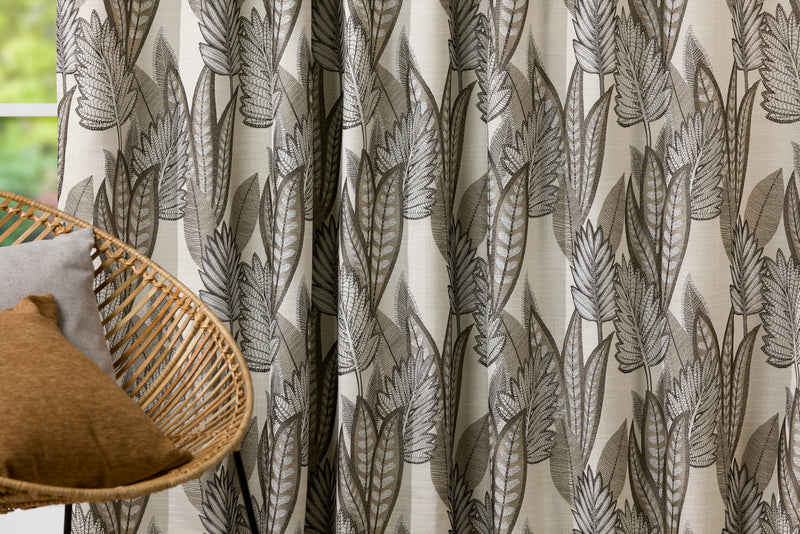 Pymble Beige Floral custom made curtains