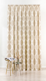 Gordon beige Custom Made Curtains
