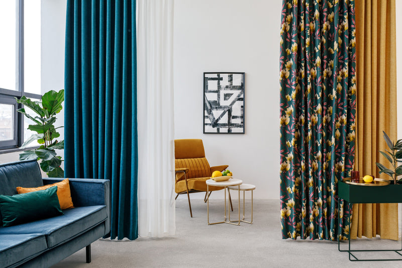 St Ives emerald green Custom Made Curtains