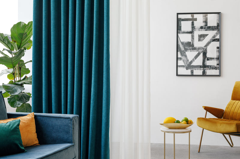 St Ives emerald green Custom Made Curtains