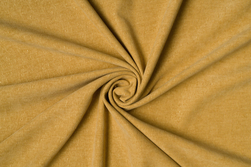 St Ives mustard Custom Made Curtains