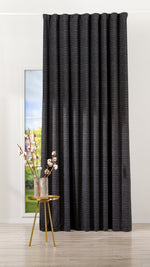 Longueville dark grey Custom Made Curtains