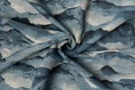 Narrabeen Blue ECO custom made curtains