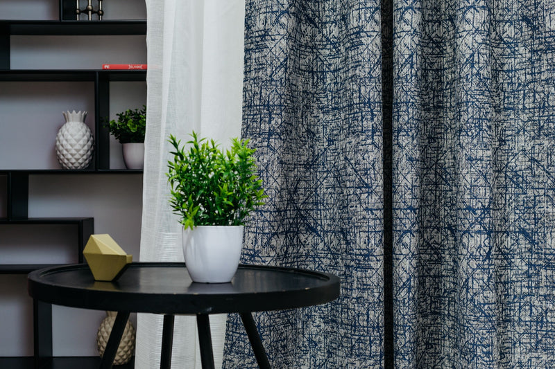 OSCAR blue Custom Made Curtains