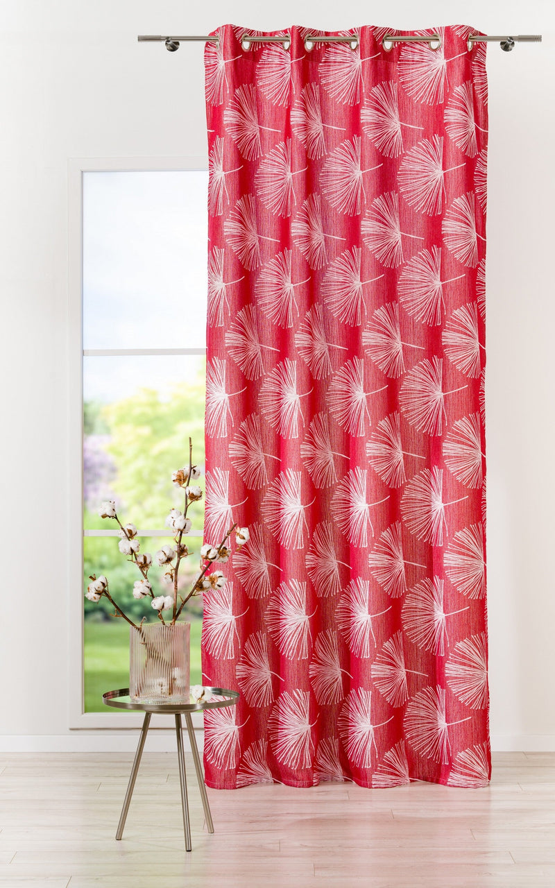 SIRIUS red Custom Made Curtains