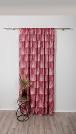 SIRIUS red Custom Made Curtains