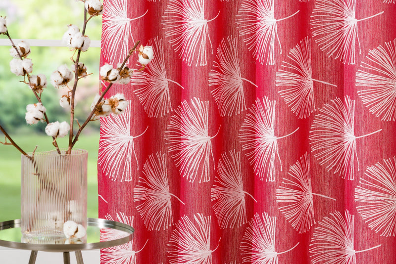 SIRIUS red Custom Made Curtains