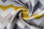 ICARUS yellow Custom Made Curtains