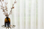 PAVLOVA Beige Custom Made Curtains - sheer