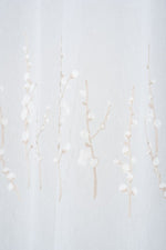 PAVLOVA Beige Custom Made Curtains - sheer