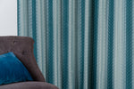 Dee Why blue velvet custom made curtain