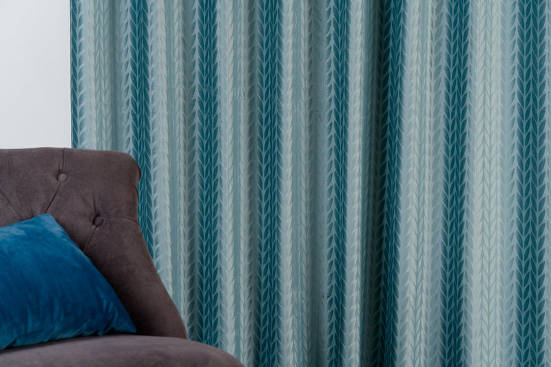 Dee Why blue velvet custom made curtain