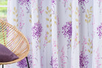 TAHITI purple floral Custom Made Curtains