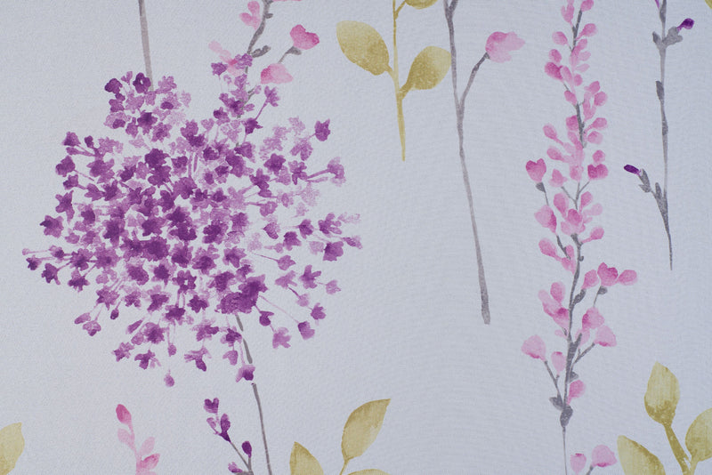 TAHITI purple floral Custom Made Curtains