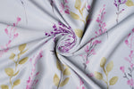 TAHITI purple floral Custom Made Curtains