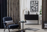 ADELAIDE Black velvet Custom Made Curtains