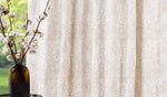 Waitara beige floral Custom Made Curtains