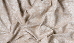 Waitara beige floral Custom Made Curtains