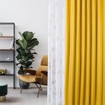 Kirribilli Yellow custom made curtains