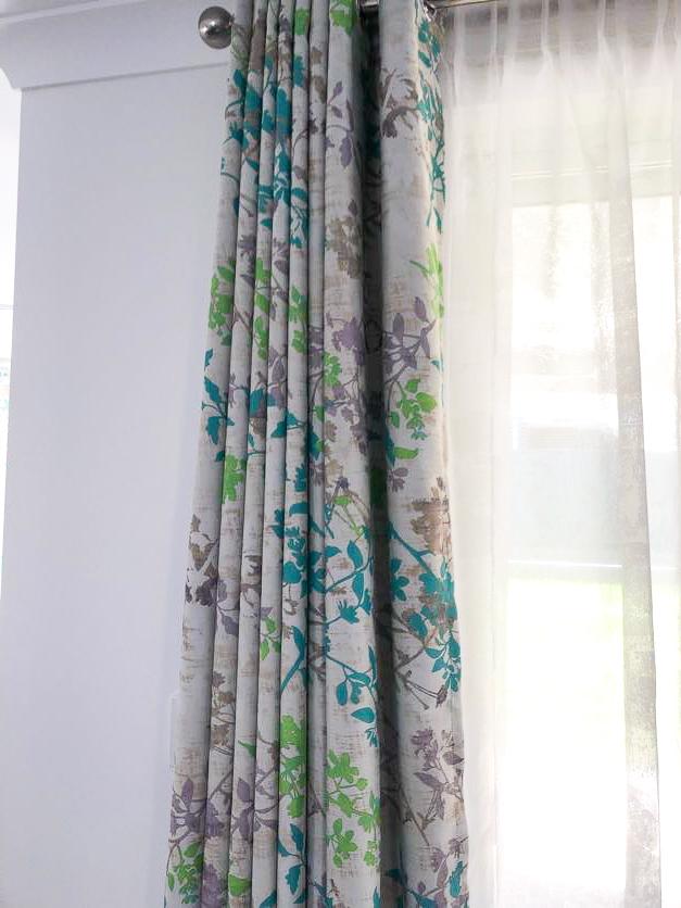SERENITY floral Custom Made Curtains